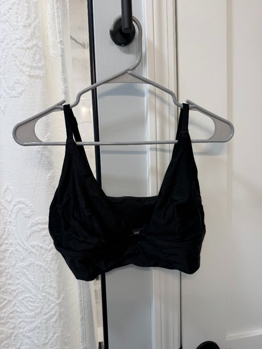 Black aerie bikini top